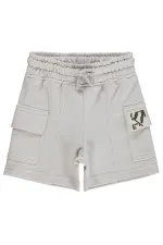 Pantalon Capri pour garçon, 2-5 ans, couleur pierre foncée - Emballage