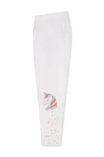 Collants pour filles de 2 à 5 ans, écru - Paquet