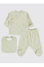 Ensemble de body bébé 0-24 mois couleur pierre - Emballage