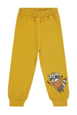 Boys' Sweatpants Km 2-5 Years Mustard - Pack