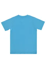 Lot de T-shirts pour garçons, 6-9 ans, bleu foncé