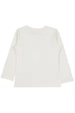 Girls Sweatshirt Km 2-5 Years Ecru - Package