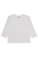 Erkek Çocuk Sweatshirt 2-5 Yaş Beyaz - Paket