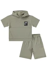 Ensemble d'équipe pour garçons de 6 à 9 ans, gris clair - Pack
