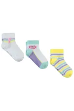 Kız Çocuk Patik Çorap 2-9 Yaş Standart - Paket