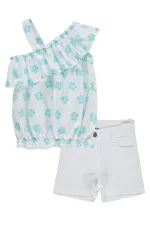 Ensemble pour fille, 6-9 ans, blanc cassé - Emballage