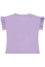 T-shirt fille, 6-9 ans, lilas - Lot T-shirt fille, 6-9 ans, lilas - Lot