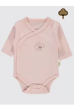 Bebek Çıtçıtlı Badi 0-24 Ay Pembe - Paket