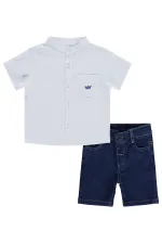 Bebek Takım 0-24 Ay Beyaz - Paket