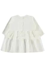 Bebek Jile ve Elbise 0-24 Ay Ekru - Paket