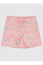Kız Çocuk Şort 2-5 Yaş Pembe Şerbet - Paket
