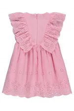 Combinaison et robe pour filles, 2-5 ans, rose foncé - Emballage