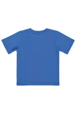 T-shirt garçon Km 2-5 ans Turquoise foncé - Lot