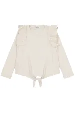 Kız Çocuk Sweatshirt 6-9 Yaş FilDişi - Paket