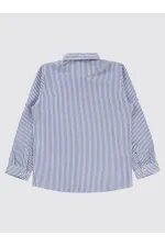 Erkek Çocuk Gömlek 10-13 Yaş Mavi - Paket