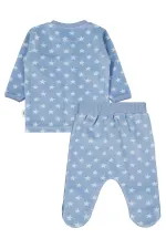 Baby Pajama Set 0-24 Months Ice Blue - Pack