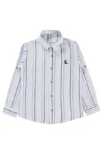 Boys' Shirt, Ages 10-13, Blue - Pack