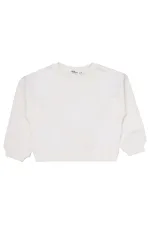 Kız Çocuk Eşofman Takımı 2-5 Yaş Ekru - Paket