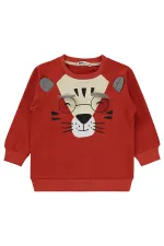 Erkek Çocuk Eşofman Takımı 2-5 Yaş Oranj - Paket