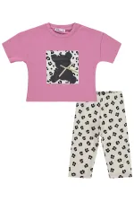 Ensemble pour fille 2-5 ans rose pâle - Emballage