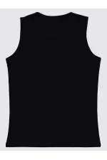 Lot de T-shirts noirs pour garçons de 10 à 13 ans