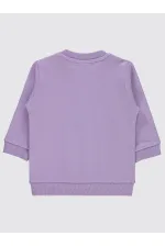 Sweat-shirt bébé 0-24 mois lilas - Emballage