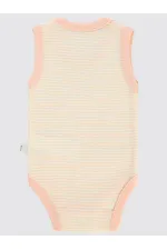 Body bébé à boutons-pression 0-24 mois saumon - Emballage