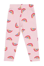 Collants roses pour fille de 2 à 5 ans - Paquet