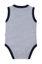 Bebek Çıtçıtlı Badi 0-24 Ay Lacivert - Paket