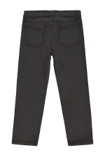 Erkek Çocuk Pantolon 6-9 Yaş Koyu Kahve - Paket