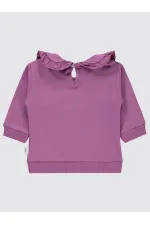 Bebek Sweatshirt 0-24 Ay Leylak - Paket