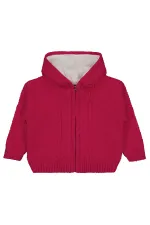 Kız Çocuk Hırka 2-5 Yaş Fuşya - Paket