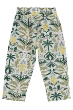 Girls' Trousers, Ages 2-5, Off-White - Pack
