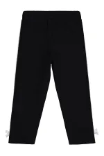 Girls' Leggings, Ages 2-5, Black - Pack