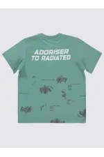 Erkek Çocuk Tişört 6-9 Yaş Yosun Yeşili - Paket