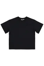Lot de T-shirts noirs pour garçons de 10 à 13 ans Lot de T-shirts noirs pour garçons de 10 à 13 ans