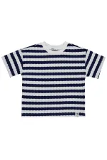 Boys' T-shirt, Ages 2-5, Navy Blue - Pack