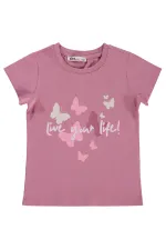 Girls' T-Shirt Km 2-5 Years Rose Pink - Pack