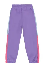 Bas de survêtement pour fille (2-5 ans), violet - Lot