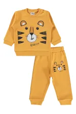 Ensemble bébé 0-24 mois moutarde - Lot