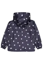 Kız Çocuk Yağmurluk 6-9 Yaş Antrasit - Paket