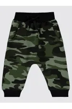 Baby Tracksuit Bottoms 0-24 Months Khaki - Pack