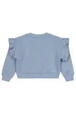 Kız Çocuk Sweatshirt 2-5 Yaş Mavi - Paket