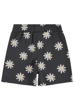 Kız Çocuk Şort 2-5 Yaş Antrasit - Paket