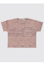 Girls' T-Shirt 6-9 Years Old Powder - Package