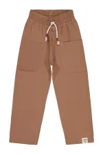 Erkek Çocuk Pantolon 6-9 Yaş Kahve - Paket
