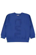 Erkek Çocuk Eşofman Takımı 6-9 Yaş Saks - Paket