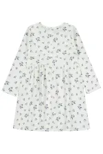 Ensemble gilet et robe pour fille de 6 à 9 ans, couleur écru - Pack