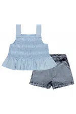 Ensemble bébé 0-24 mois bleu foncé - Emballage