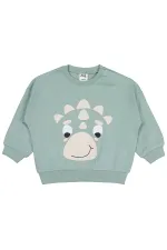 Bebek Sweatshirt 0-24 Ay Çağla Yeşili - Paket